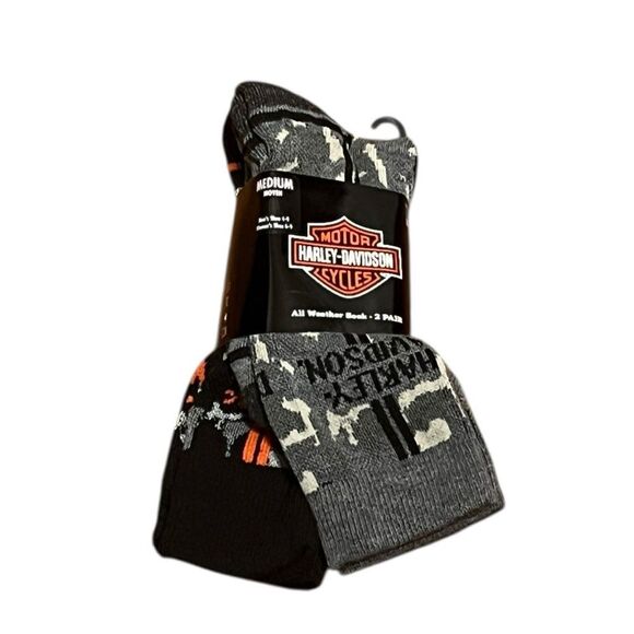 Harley-Davidson Wolverine Double Camo Socks, Size M, NWT - Picture 1 of 7